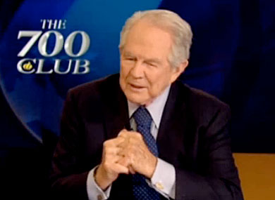 Pat Robertson, anti-gay minister