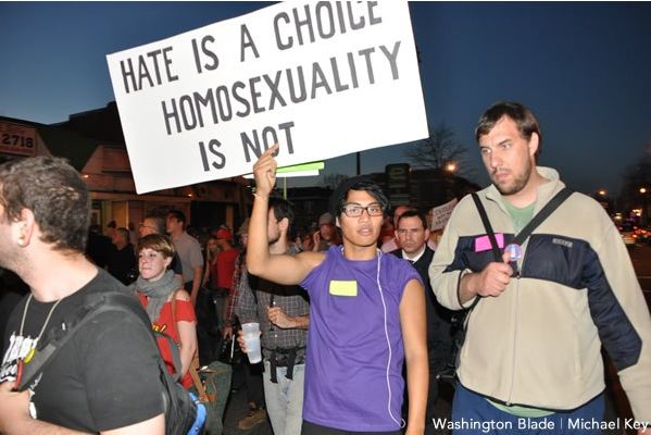 LGBT rally in Washington DC