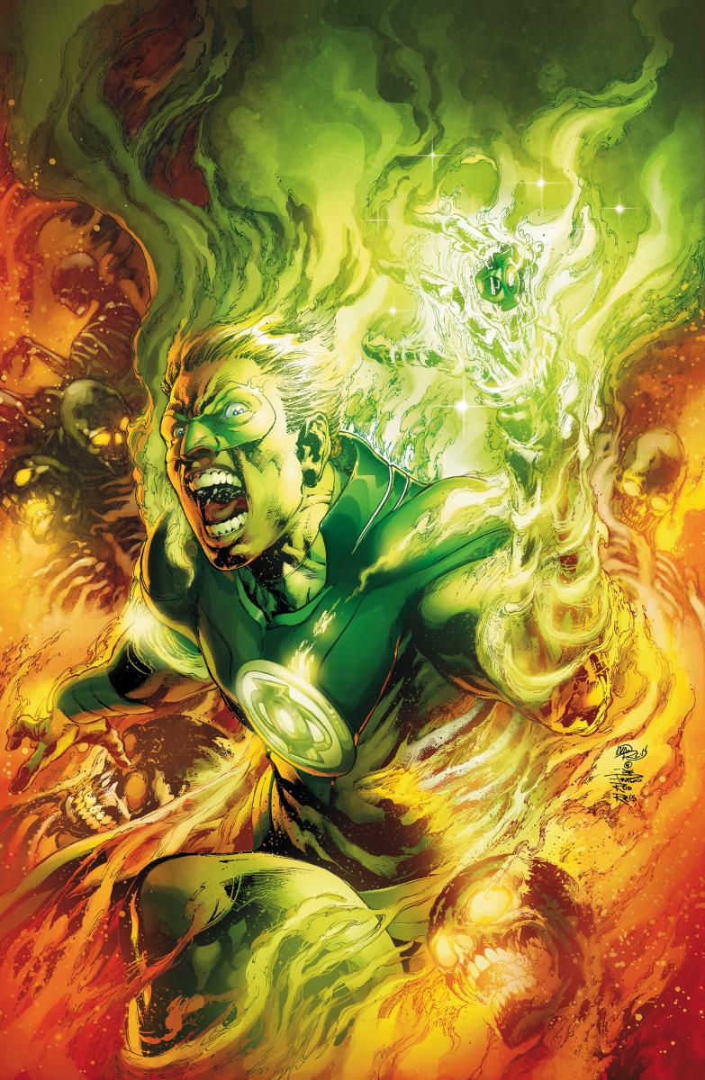 In "Earth Two" issue two, Alan Scott, the first Green Lantern, is reintroduced as a gay man. | Photo Credit: DC Comics/CNN