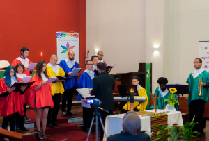 Gay Choir of Curitiba sing at the Anglican Church Oct. 17 Photo: YellowBlue