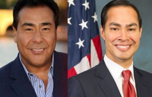 John Quiñones and Julián Castro