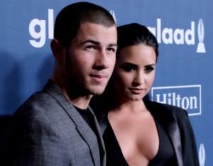 Nick Jonas and Demi Lovato