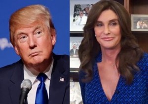 Donald Trump and Caitlyn Jenner