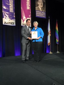 Todd Gloria and Annise Parker Photo: Facebook