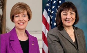 Tammy Baldwin and Suzan DelBene 