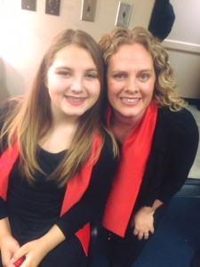 Heather Robert with her daughter