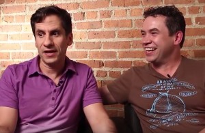 Seth Rudetsky and James Wesley