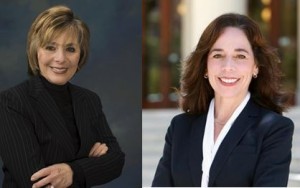 Barbara Boxer and Mara Elliott