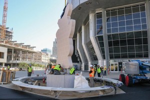 Golden 1 Center construction progress 9/16/16 | Photo: Sacramento Kings