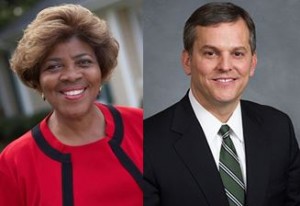 Linda Coleman and Josh Stein