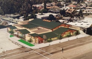 Artist's rendering of the new Mission Hills-Hillcrest Public Library