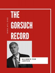 The Gorsuch Report