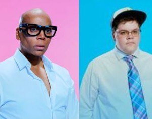 Rupaul and Gavin Grimm | Photos: Miles Aldridge for TIME 